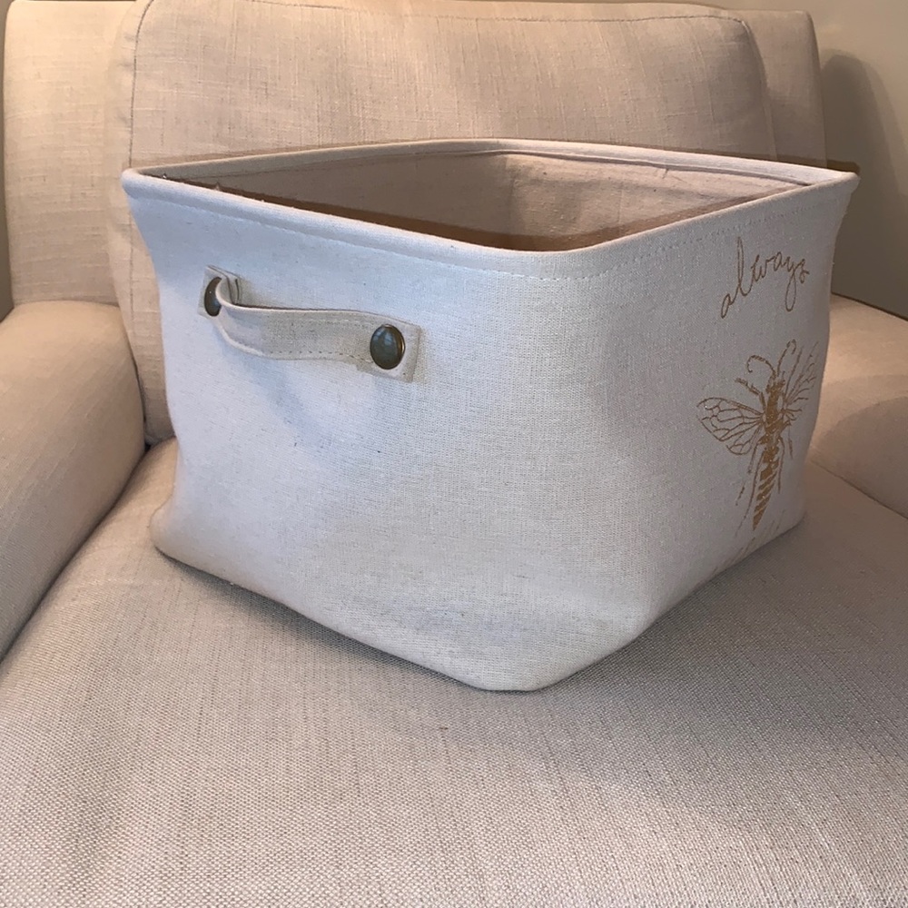 Canvas “Always be Yourself” Bin - Picture 2 of 6